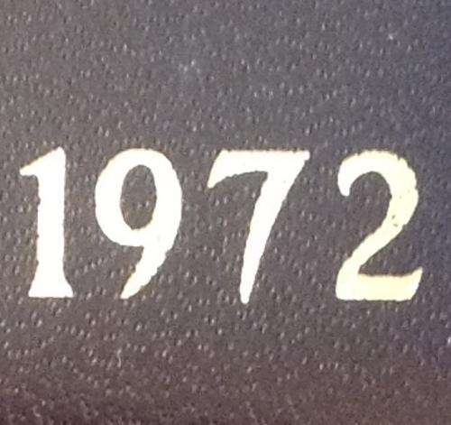()()()  1972 SHORT PROOF SET IN BLUE BOX - MINTAGE ONLY 4000  ()()()
