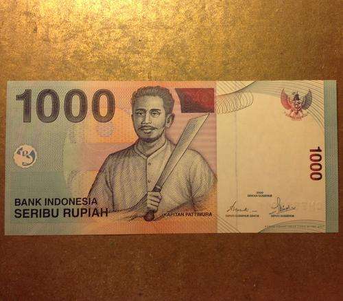 2000 Indonesia 1000 Rupiyah bank note - Uncirculated