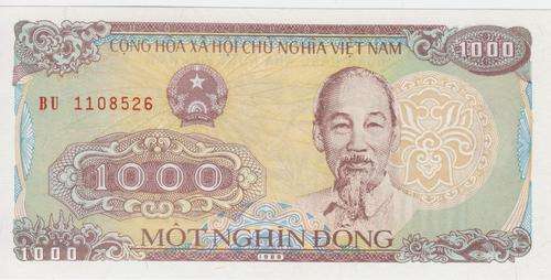 1988 Vietnam 1000 Dong - Crisp uncirculated