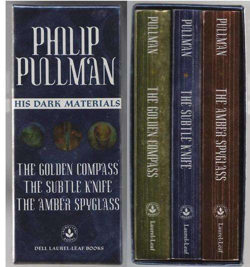 BOXED SET His Dark Material Trilogy - Philip Pullman (Golden Compass, Subtle Knife & Amber Spyglass)