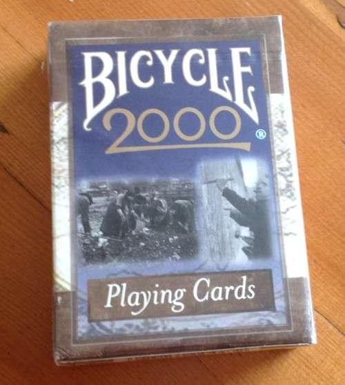 Premium quality Bicycle 2000 Playing Cards - still sealed in original cellophane