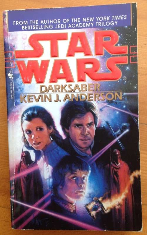 STAR WARS - DARKSABRE by KEVIN J ANDERSON, almost as new