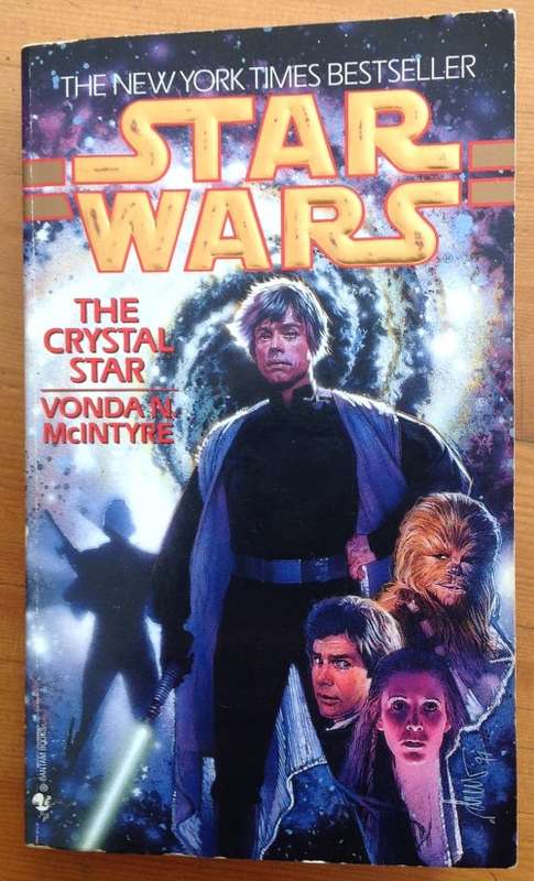 STAR WARS - THE CRYSTAL STAR by VONDA McINTYRE, almost as new