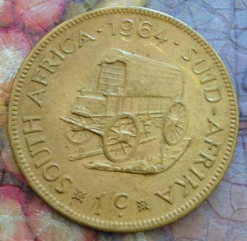 1964 One Cent (1c) - 1st Decimal Series