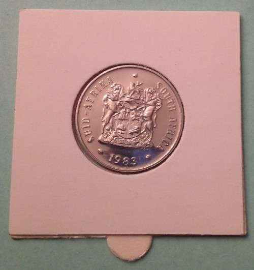 Scarce RSA 1983 Proof Twenty Cents (20c) in Coin Holder