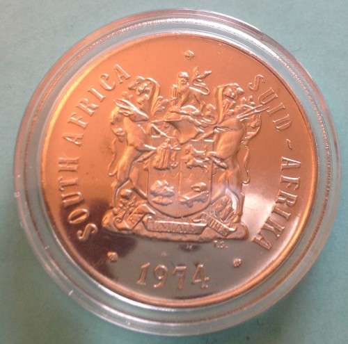 1974 Proof Fifty Cents in Capsule