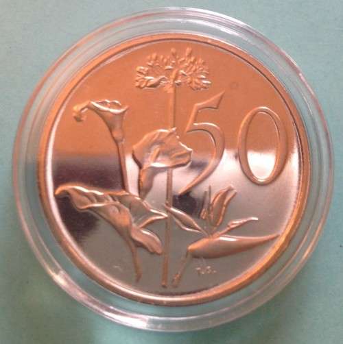 1980 Proof Fifty Cents in Capsule