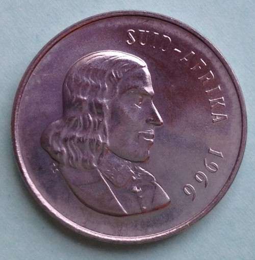 1966 Afrikaans (1966A) Proof Twenty Cents