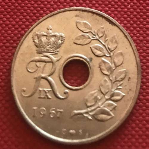 1967 Denmark 25 Ore
