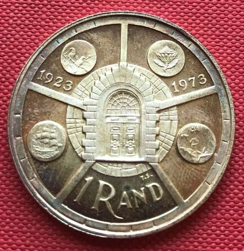 Proof 1974 Silver One Rand