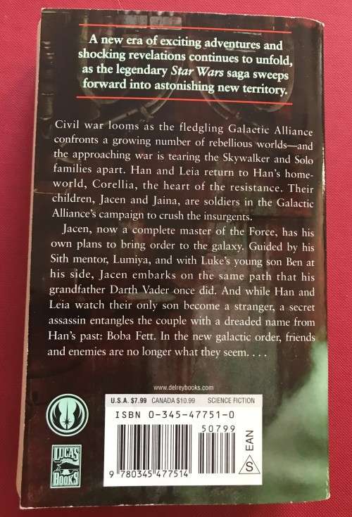 STAR WARS - Legacy of the Force - 2. BLOODLINES  by Karen Traviss