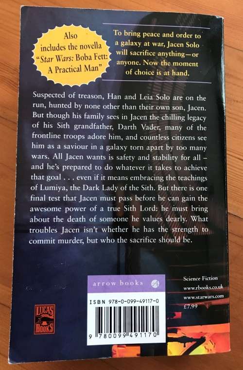 STAR WARS - Legacy of the Force - 5. SACRIFICE by Karen Traviss + Boba Fett Novella