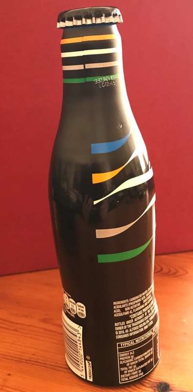 Coco-Cola Zero Olympics 2016 Aluminium Bottle - Collectors item