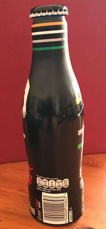 Coco-Cola Zero Olympics 2016 Aluminium Bottle - Collectors item