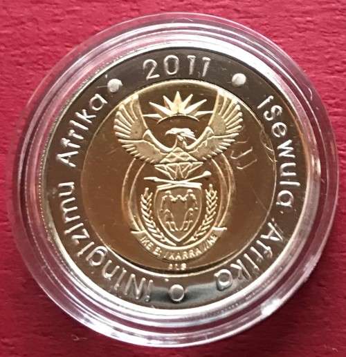 2011 Proof "Oom Paul" Mintmark Five rand