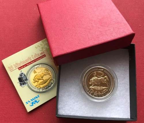 2011 Proof "Oom Paul" Mintmark Five rand