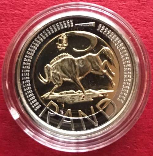 2011 Proof "Oom Paul" Mintmark Five rand