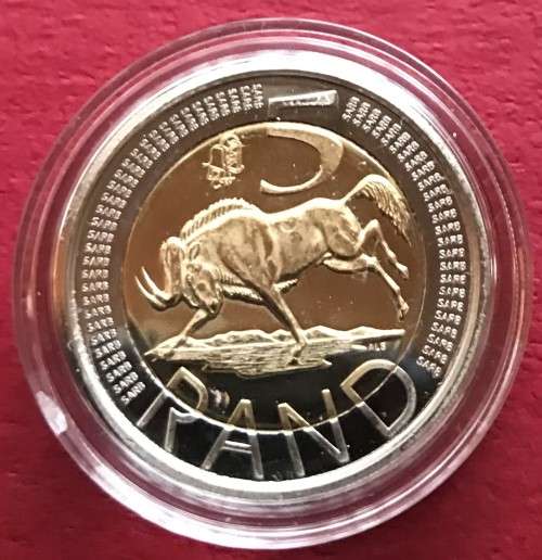 2011 Proof "Oom Paul" Mintmark Five rand