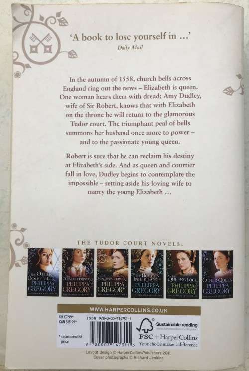 Phillippa Gregory "The Virgin's Lover" - paperback