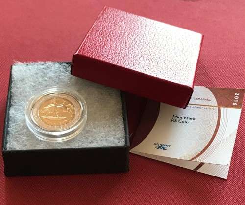 2016 Proof "Oom Paul" Mintmark Five rand