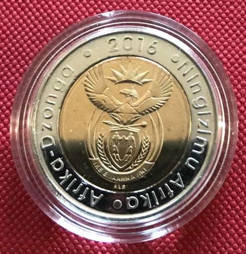 2016 Proof "Oom Paul" Mintmark Five rand
