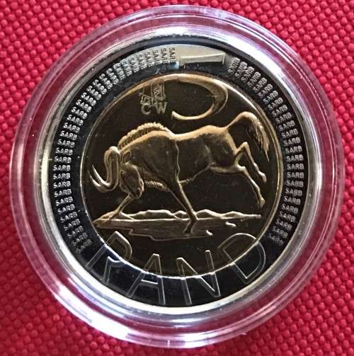 2016 Proof "Oom Paul" Mintmark Five rand