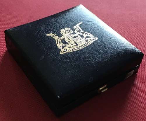 RSA 1983 Proof Silver One Rand (R1) - in Blue SAM box