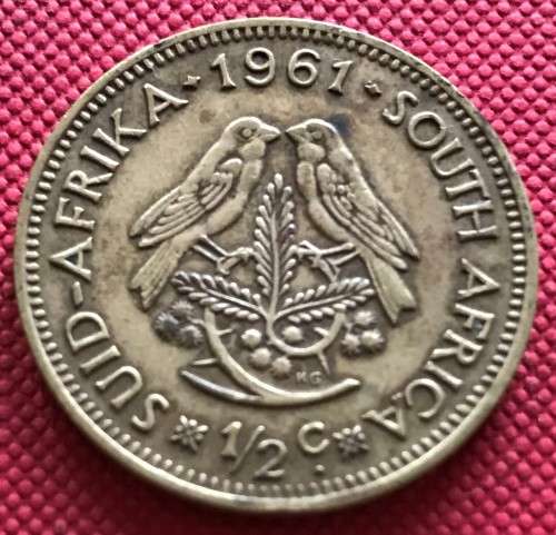 1ST DECIMAL SERIES 1961 Half Cent