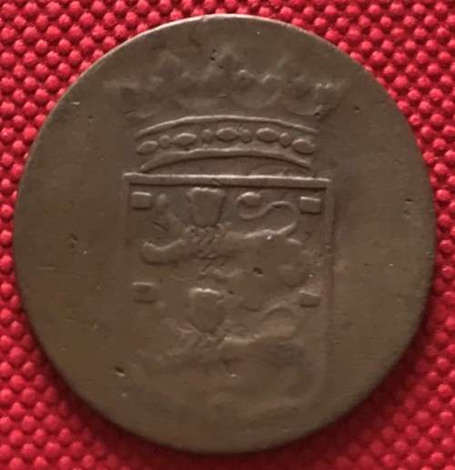 1756 NETHERLANDS VOC ONE DUIT