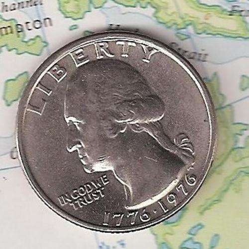 USA 1776-1976 Bicentennial Commemorative Quarter Dollar - "Drummer Boy"