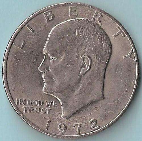 USA 1972 Eisenhower One Dollar