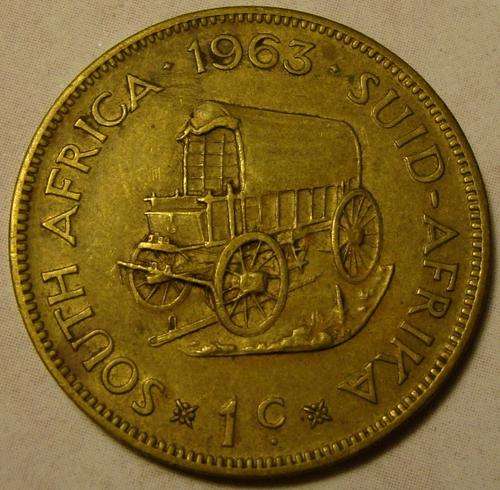 1st Decimal Series 1963 one cent coin