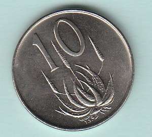 RSA UNC 1968 Afrikaans 10c