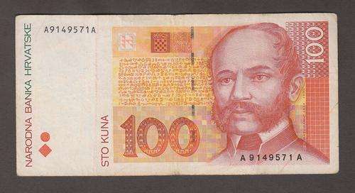 Croatia - 100 Kuna 1993