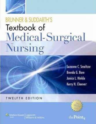 Brunner & Suddarth's Textbook of Medical-Surgical Nursing 12th edition