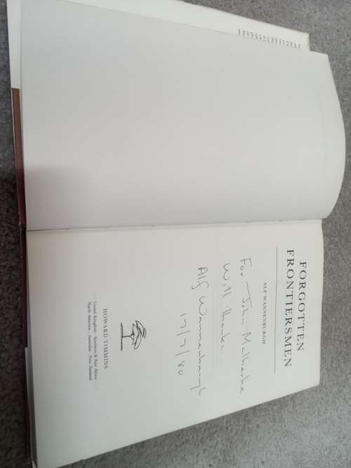 Forgotten Frontiersmen by Alf Wannenburgh