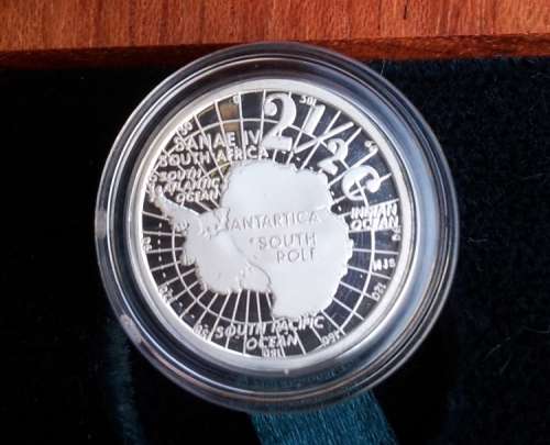silver proof sa agulhas polar year 2008
