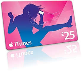 £25 iTunes UK Voucher