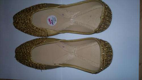 India Bollywood beaded Hand made khussa size 7