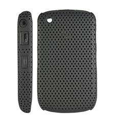 Perforated Mesh Hole Hard Plastic Back Case Cover for BlackBerry Curve 8520