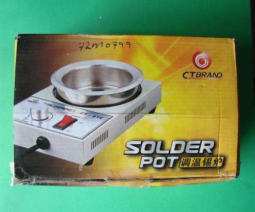 CT BRAND ELECTRONIC SOLDER POT