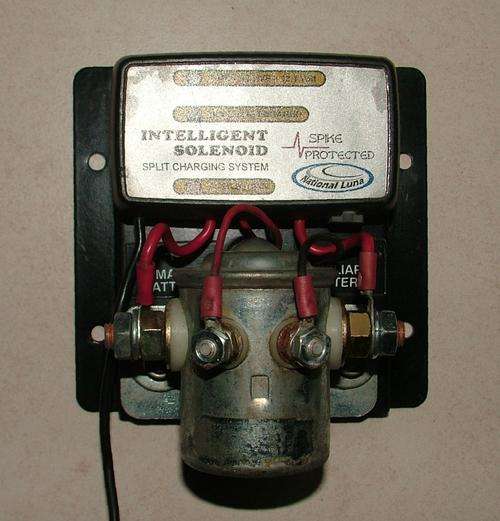 INTELLIGENT SOLENOID : NATIONAL LUNA 12V DUAL BATTERY CHARGING