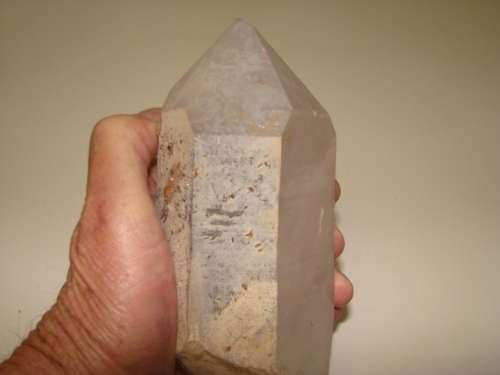 LOVELY LARGE QUARTZ CRYSTAL FROM MESINA MINES