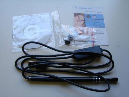 USB DIGITAL OTOSCOPE EAR MICROSCOPE CAMERA : INSPECTION BORESCOPE - ENDOSCOPE TOOL