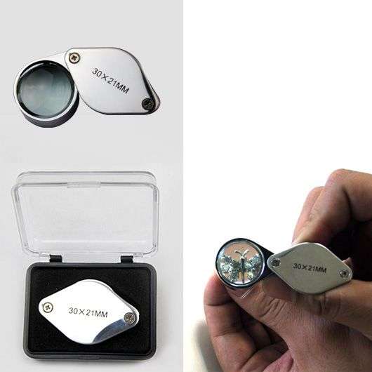 JEWELERS LOUPE 30 x MAGNIFICATION WITH 21MM LENS