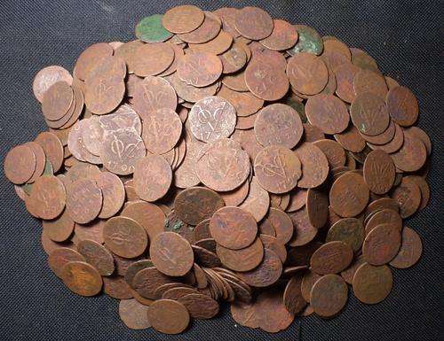 1790 COINS US COLONIAL VOC NEW YORK PENNY DUTCH DUIT NETHERLANDS INDIES UTRECHT