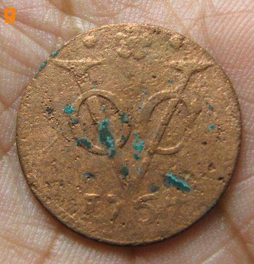 1767 COINS US COLONIAL VOC NEW YORK PENNY DUTCH DUIT NETHERLANDS INDIES HOLLAND