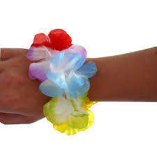 Hawaiian flower armbands - dress up was R5 now R3