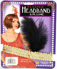 sequins headband with feather Was R30 now R20, NB feather is RED