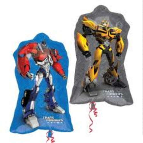 46x76cm Transformers kids party Supershape Foil Balloon - 2 sided design